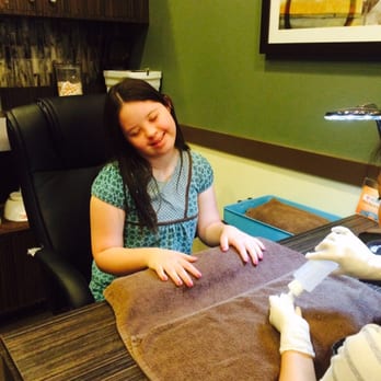 Orchard Nails - Getting pampered at Orchard nails. - Nail Salons Near Me - Corona, California