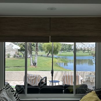 American Vision Windows - Looking out the new window in the living room - Windows Installation Near Me - San Diego, California
