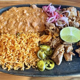 Carnitas plate