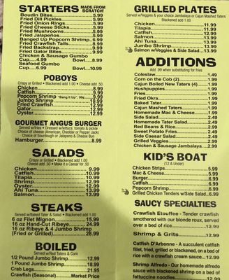 Menu photo 3 Catfish Charlie's Monroe, LA Menu photo 3 Catfish Charlie's Monroe, LA