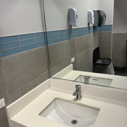 Womens restroom.
