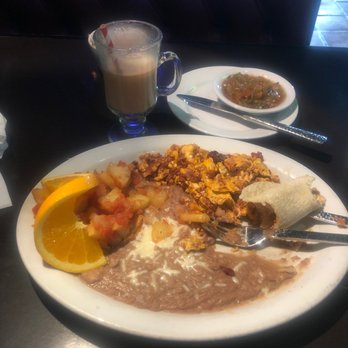 Los Compadres - Chorizo breakfast plate. Soooo delicious - Mexican Near Me - Long Beach, California Los Compadres - Chorizo breakfast plate. Soooo delicious - Mexican Near Me - Long Beach, California
