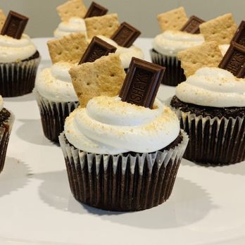 Hannah's Bakery & Cafe - cupcakes with frosting and grahams - Bakeries Near Me - Richmond, Indiana Hannah's Bakery & Cafe - cupcakes with frosting and grahams - Bakeries Near Me - Richmond, Indiana