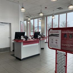 Interior of Discount Tire Interior of Discount Tire