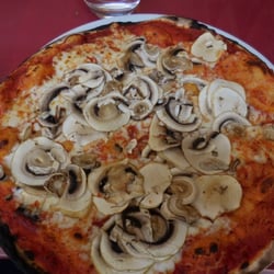 Pizzeria Il Fico - Pizza Funghi: Sauce tomate,mozzarella et champignons.