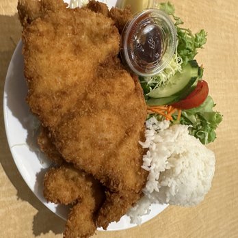 White Guava Cafe - Regular chicken katsu plate - Burgers Near Me - Hilo, Hawaii White Guava Cafe - Regular chicken katsu plate - Burgers Near Me - Hilo, Hawaii