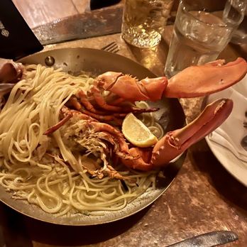 Street & Co. - Lobster w/Linguine in Sauce - Seafood Near Me - Portland, Maine