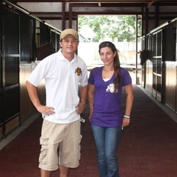 Owner and barn manager