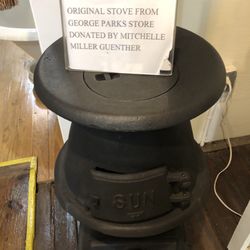 Stuart Heritage Museum - Original stove... heating/cooking
