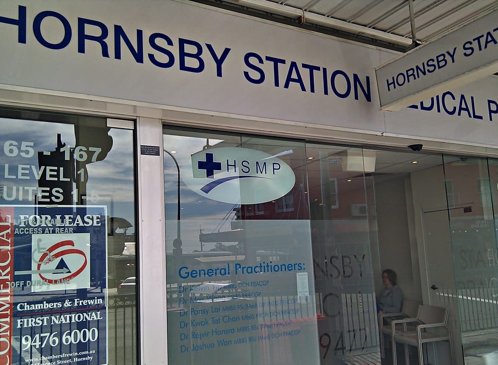 HORNSBY STATION MEDICAL PRACTICE 165 Pacific Hwy, Hornsby New South