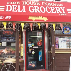 Fire House Corner Deli Grocery - This is the place where you can get The best sandwiches in city island.
