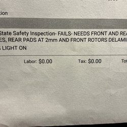 Harmon's Tire & Service Center - Proof of lies