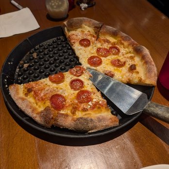 Rebellion Pizza - 12 inch pepperoni pizza. It smelled so good we couldn't wait to dig in. - Pizza Near Me - Las Vegas, Nevada Rebellion Pizza - 12 inch pepperoni pizza. It smelled so good we couldn't wait to dig in. - Pizza Near Me - Las Vegas, Nevada