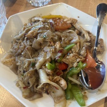 Luck Gai Cafe - drunken noodles - Chicken Shop Near Me - Anaheim, California Luck Gai Cafe - drunken noodles - Chicken Shop Near Me - Anaheim, California