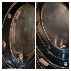 Ready Set Shine - Before & After - Hard water build up in the jets