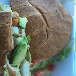 Vegan Torta (beans, avocado, carrots, potatoes, veggies).