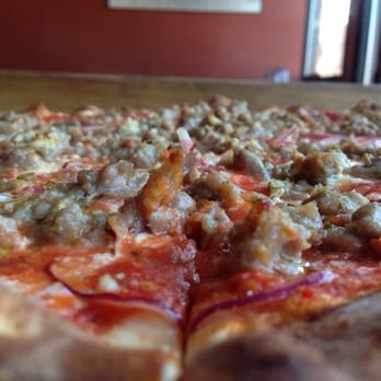 Coalfire Pizza - Sausage and Onion - Pizza Near Me - Chicago, Illinois