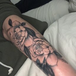 Finished tattoo Finished tattoo