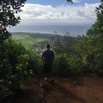 Nounou Trail - Relaxing at the picnic area - Hiking Near Me - Kapaa, Hawaii