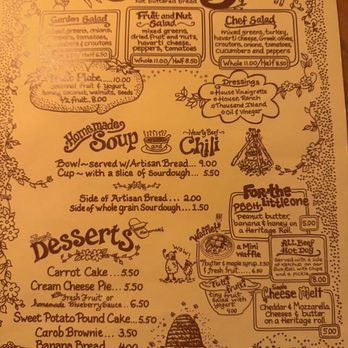 The Yellow Deli - Menu with salads and desserts - American Near Me - Oak Hill, New York