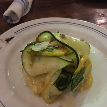 Chubby Fish - Summer squash, very light and fresh - Seafood Near Me - Charleston, South Carolina