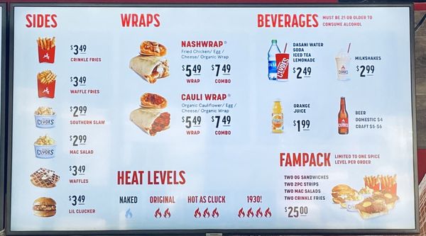 Original Clyde's Hot Chicken by null