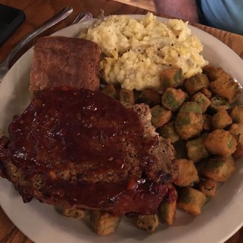 Mayfel's - Best meatloaf, fried okra and mashed potatoes. - Southern Near Me - Asheville, North Carolina Mayfel's - Best meatloaf, fried okra and mashed potatoes. - Southern Near Me - Asheville, North Carolina