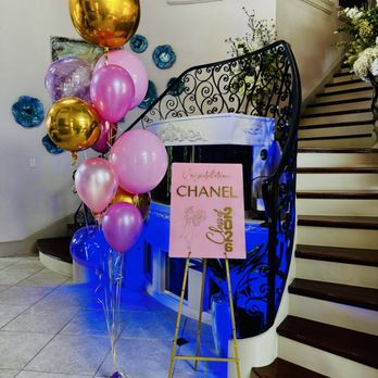 Balloon Creations By Kristen - Deluxe Helium Bouquet with Custom Acrylic Sign - Balloon Services Near Me Balloon Creations By Kristen - Deluxe Helium Bouquet with Custom Acrylic Sign - Balloon Services Near Me