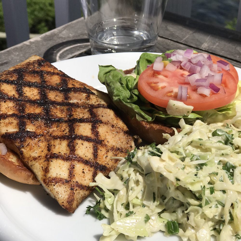 Cowfish - Blackened fish sandwich was tasty - New American Near Me - Hampton Bays, New York Cowfish - Blackened fish sandwich was tasty - New American Near Me - Hampton Bays, New York