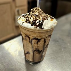 Kind Brew Coffee & Tea House - Our famous wild monkey latte