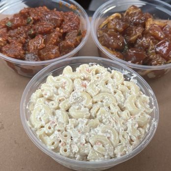 Poke & More - Mac Salad, Awapuhi Poke Sauce, and Spicy Garlic Poke Sauce - Poke Near Me - Lomita, California Poke & More - Mac Salad, Awapuhi Poke Sauce, and Spicy Garlic Poke Sauce - Poke Near Me - Lomita, California