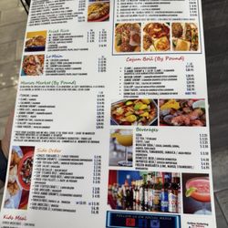 Marcos Seafood & Oyster Bar - Menu