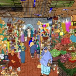 Semper Fi Printing - Market in Tangiers