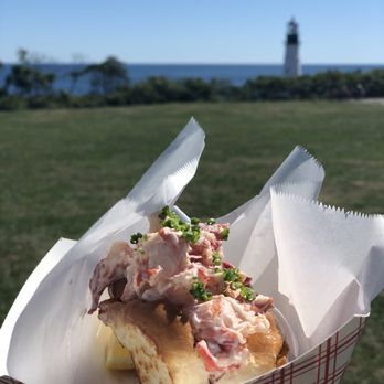 Bite Into Maine - Roll with the lighthouse view - Seafood Near Me - Cape Elizabeth, Maine Bite Into Maine - Roll with the lighthouse view - Seafood Near Me - Cape Elizabeth, Maine