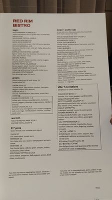 Menu photo 3 Red Rim Bistro Phoenix, AZ