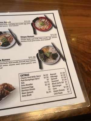 Menu photo 6 Butaton Japanese  Ramen Orange, CA