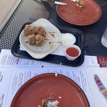 The Glenn Bar & Grill - Fried mushrooms $5 on happy hour! Yum. Shrimp was bomb too - Bars Near Me - Northglenn, Colorado
