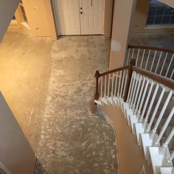 Convict Hill - Tile and wood has been removed, awaiting levelling and install of LVP. - Carpeting Near Me - Austin, Texas