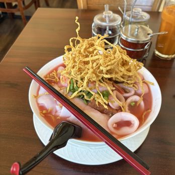 At Thai Recipe - Yen ta fo - Thai Near Me - Santa Cruz, California At Thai Recipe - Yen ta fo - Thai Near Me - Santa Cruz, California