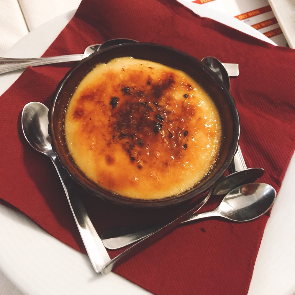 Ebramo - Cream Brûlée, is so so - Italian Near Me - Milan, Michigan