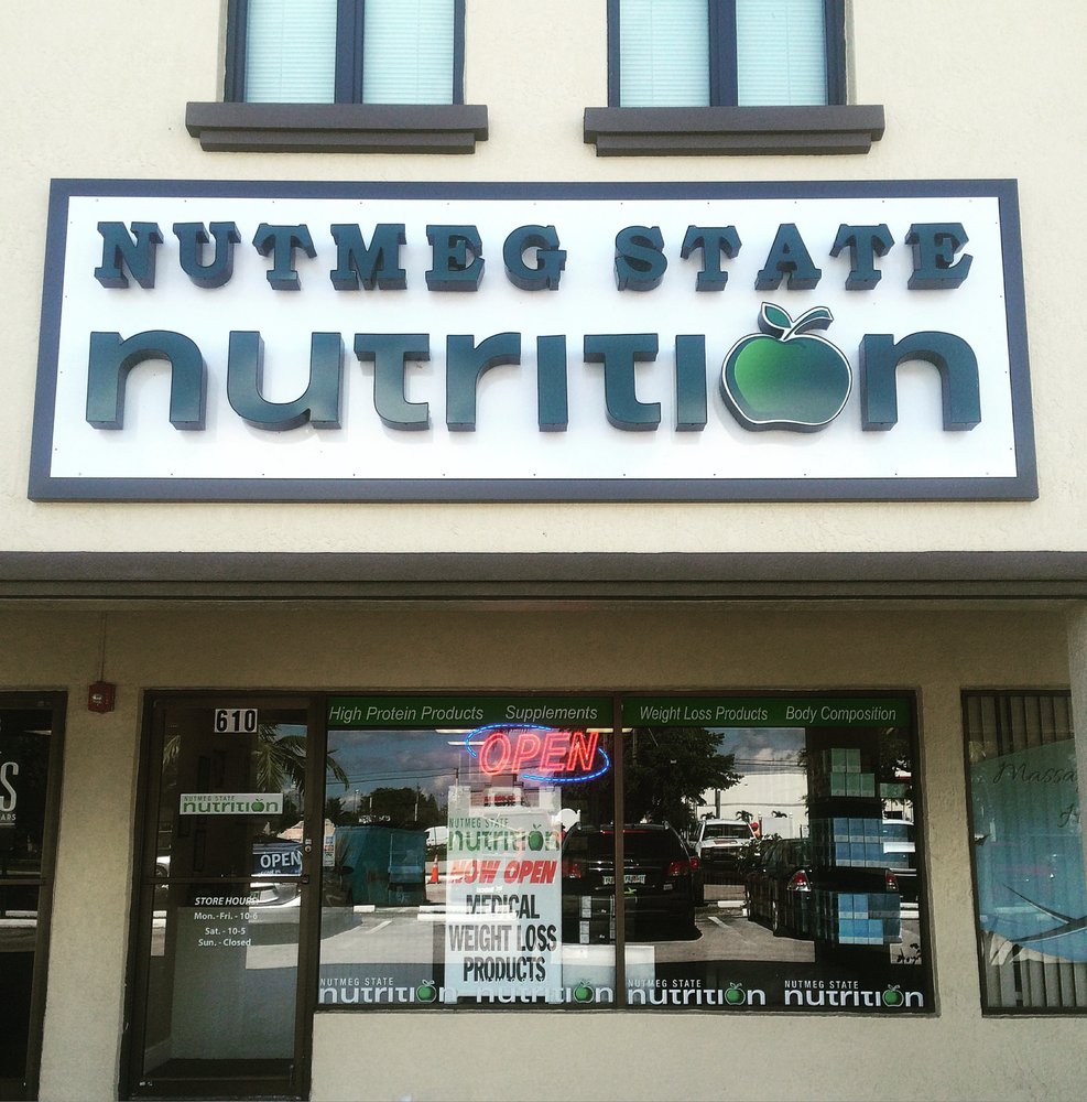 NUTMEG STATE NUTRITION Updated April 2024 610 S Federal Hwy