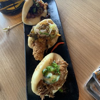 Linger - Bao Bun Trio - Asian Fusion Near Me - Denver, Colorado Linger - Bao Bun Trio - Asian Fusion Near Me - Denver, Colorado