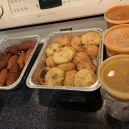 Photo of 188 Bakery Cuchifritos - Bronx, NY, United States. Big order today!!!!! Delicious alcaparras & papá filled with meat  these are original