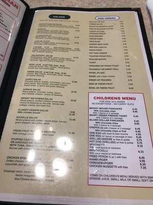 Menu photo 4 George's Family Restaurant Oak Park, IL