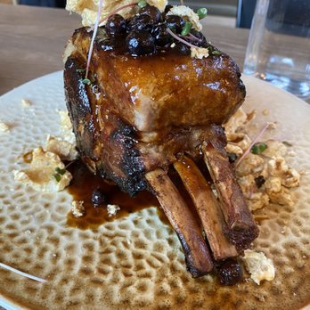 Farm & Fire - 3 bone pork chop - Canadian (New) Near Me - Banff, Alberta