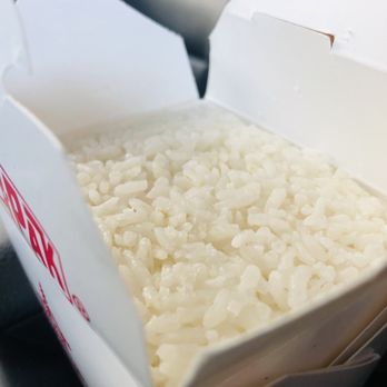 Hot Spot Thai - rice in a take out box - Thai Near Me - Polson, Montana Hot Spot Thai - rice in a take out box - Thai Near Me - Polson, Montana