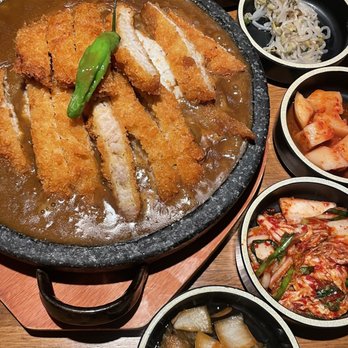 Jin Cook - Curry Pork Katsu. $21.95 - Korean Near Me - Glendale, California