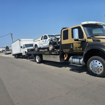 Freedom Towing and Recovery - Have a car, truck, van or even a box truck that needs moved call us today! 918-728-4479 - Towing Near Me - Broken Arrow, Oklahoma Freedom Towing and Recovery - Have a car, truck, van or even a box truck that needs moved call us today! 918-728-4479 - Towing Near Me - Broken Arrow, Oklahoma