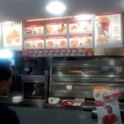 KFC - Parte del Menu de KFC