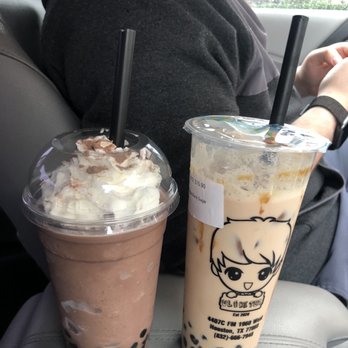 Ulike Tea - Chocolate freeze boba tea & milk tea boba. - Tea Rooms Near Me - Houston, Texas